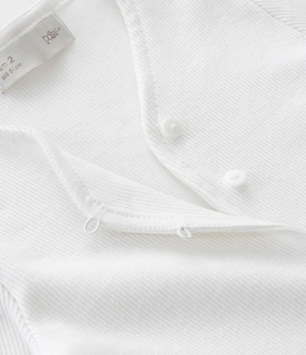 Cardigan Infantil en Rib con Botones Delanteros – Talle 1 a 6 años 5