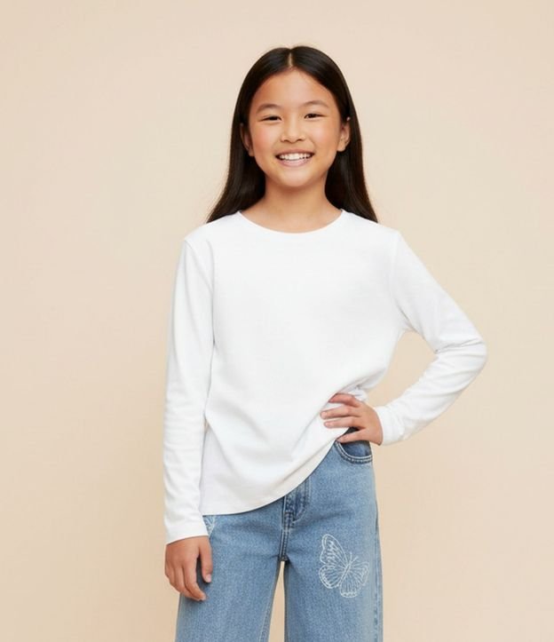Remera Infantil con Manga Larga – Talle 5 a 14 años 1