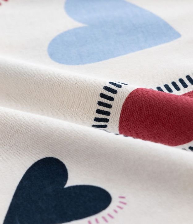 Vestido Infantil con Estampado de Corazones – Talle 5 a 14 años 4