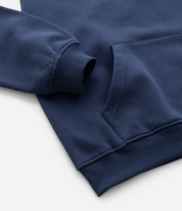 Buzo Relaxed Infantil con Capucha y Lettering Bordado – Talle 5 a 14 años 6