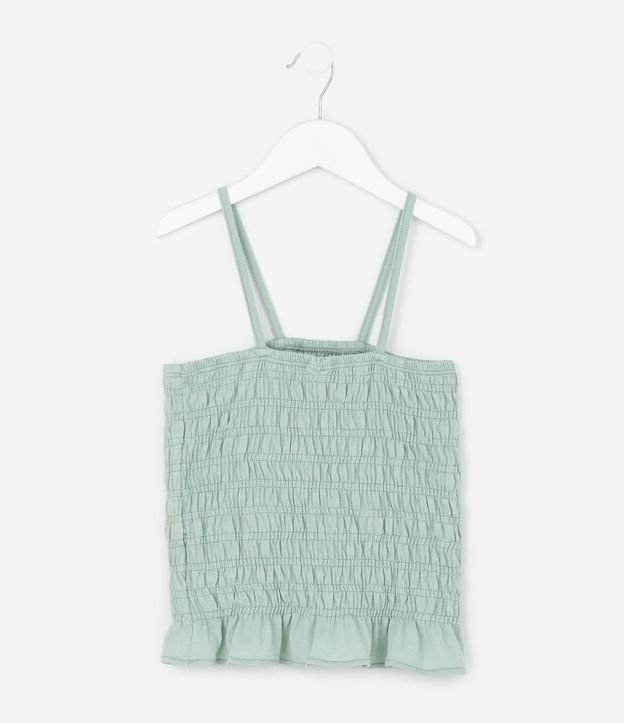 Blusa Infantil con Asas y Detalle de Lástex – Talle 7 a 16 años 3