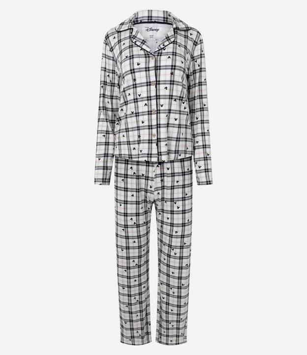 Pijama Americano con Blusa y Pantalón en Viscolycra Mickey 4