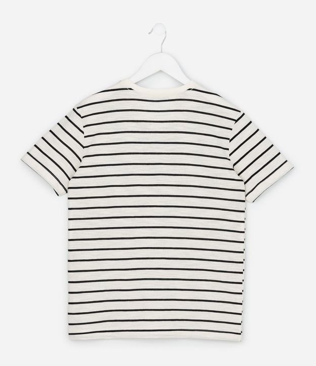 Remera Infantil Rayada en Hilo Teñido - Talle 5 a 14 años 2