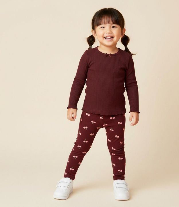 Blusa Infantil Manga Larga Texturizada – Talle 1 a 6 años 1