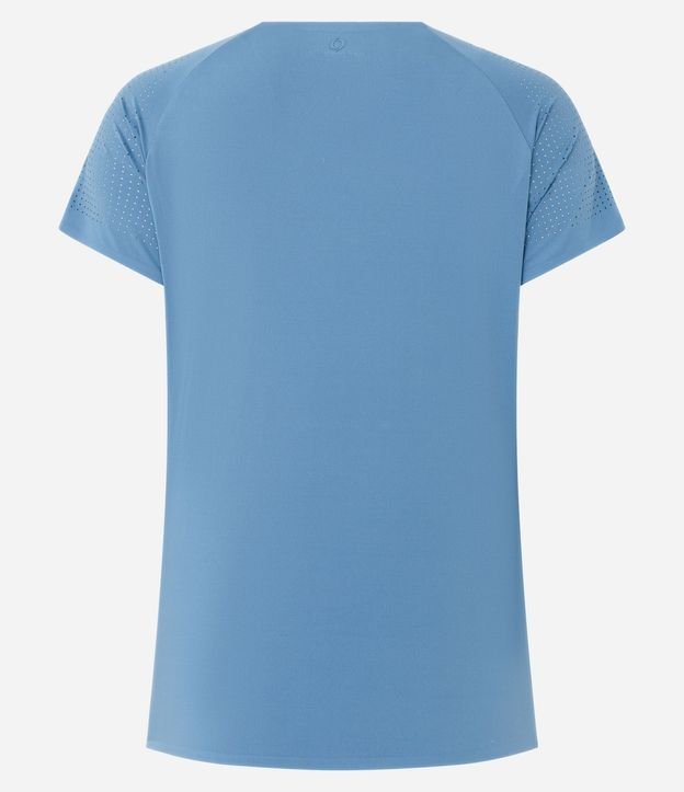 Remera Deportiva en Microfibra con Laterales Perforadas 10