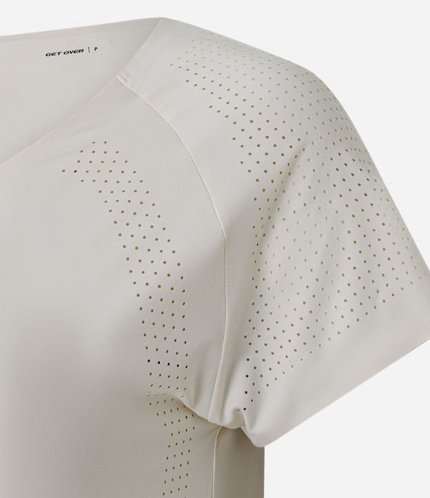 Remera Deportiva en Microfibra con Laterales Perforadas 9