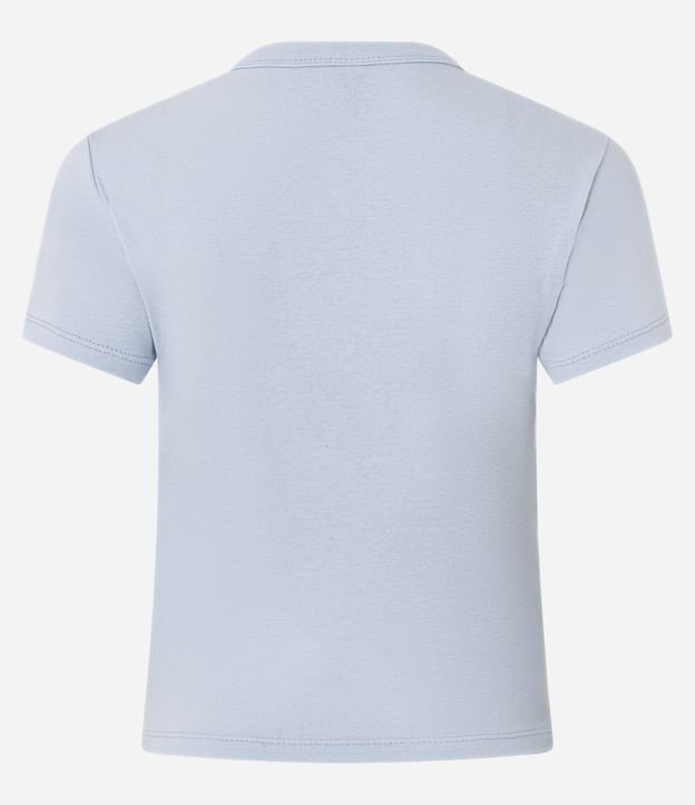 Blusa Alargada Ajustada en Rib 7
