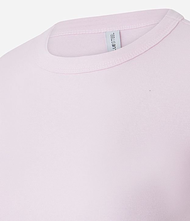 Blusa Alargada Ajustada en Rib 7