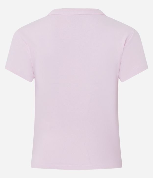 Blusa Alargada Ajustada en Rib 8