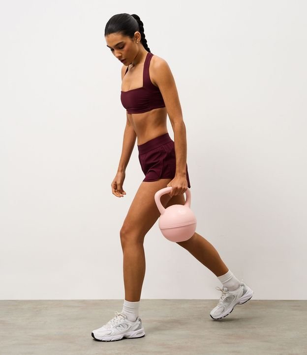 Short Runner Deportivo con Cintura Ancha Elástico