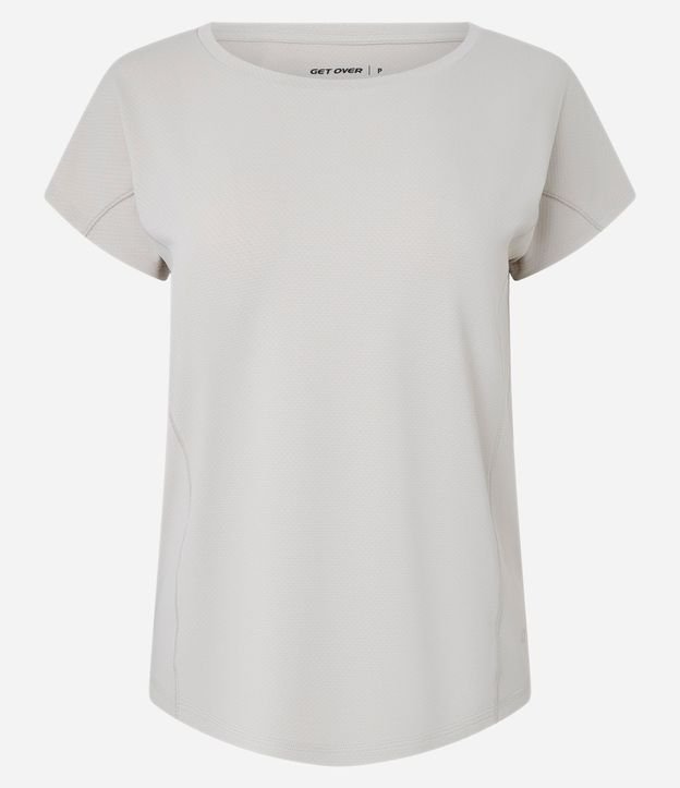Remera Deportiva en Microfibra Texturizada 5