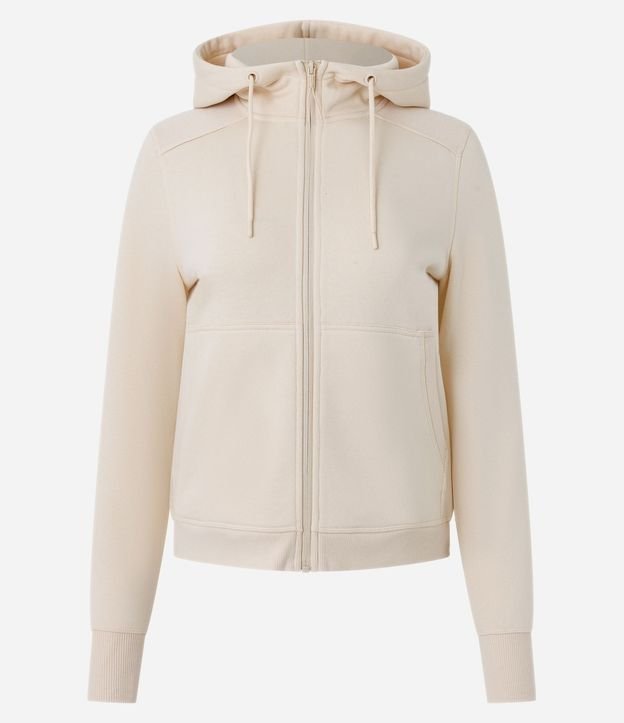 Campera Regular Deportiva en Algodón con Capucha 10