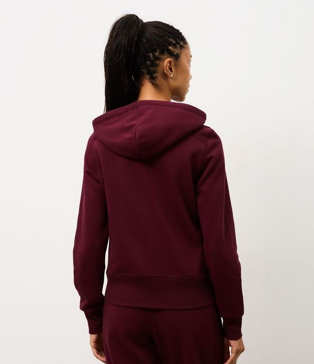 Campera Regular Deportiva en Algodón con Capucha 4