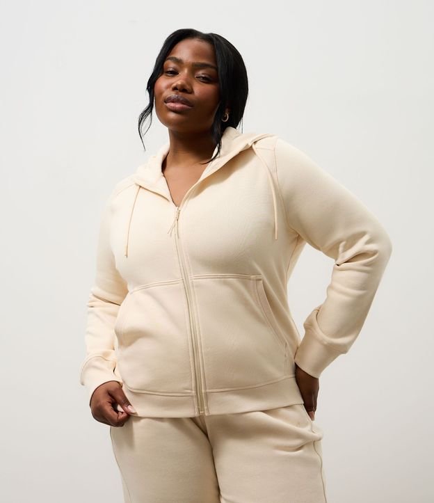 Campera Regular Deportiva en Algodón con Capucha 5