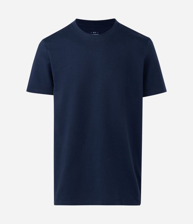 Remera Comfort en Algodón con Textura 5
