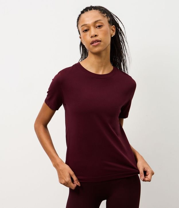 Remera Seamless en Deportiva en Poliamida