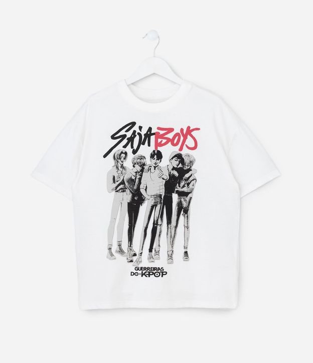 Remera Infantil con Estampa Saja Boys Guerreras do K-Pop – Talle 5 A 16 años 3