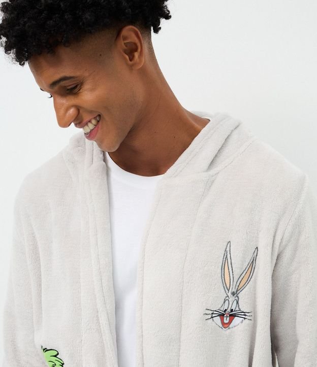 Bata de Baño Larga Licenciado Bugs Bunny en Plush 4