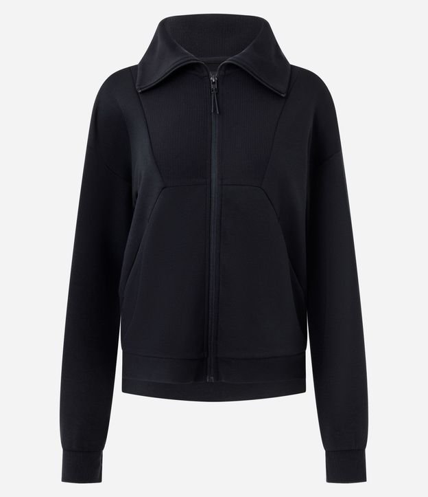Campera Deportiva en Modal con Detalles Canelados 5