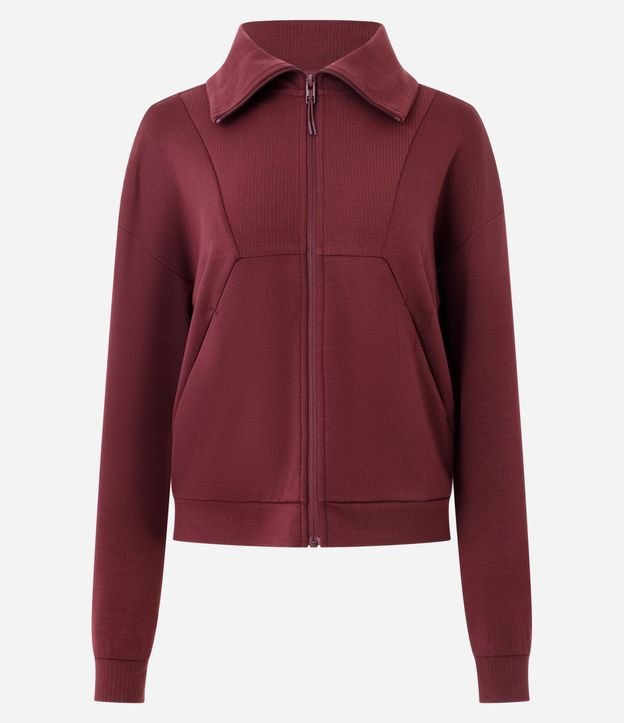 Campera Deportiva en Modal con Detalles Canelados 6