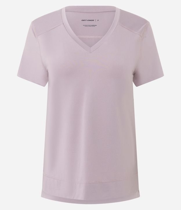 Remera Deportiva en Microfibra Agujerada con Ruedo Mullet 5