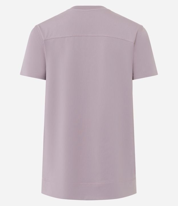 Remera Deportiva en Microfibra Agujerada con Ruedo Mullet 7