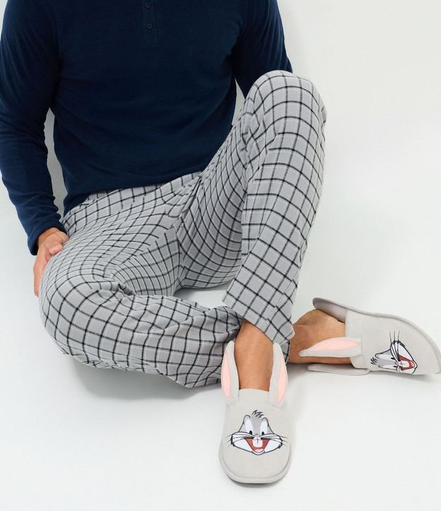 Pantufla Ojota con Estampado do Bugs Bunny