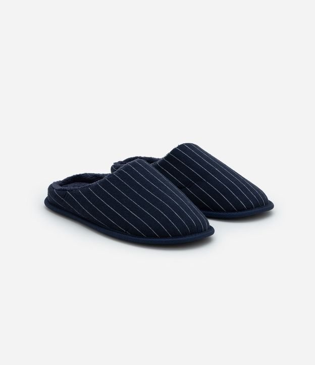 Pantufla Ojota Slipper Rayada Lisa 2