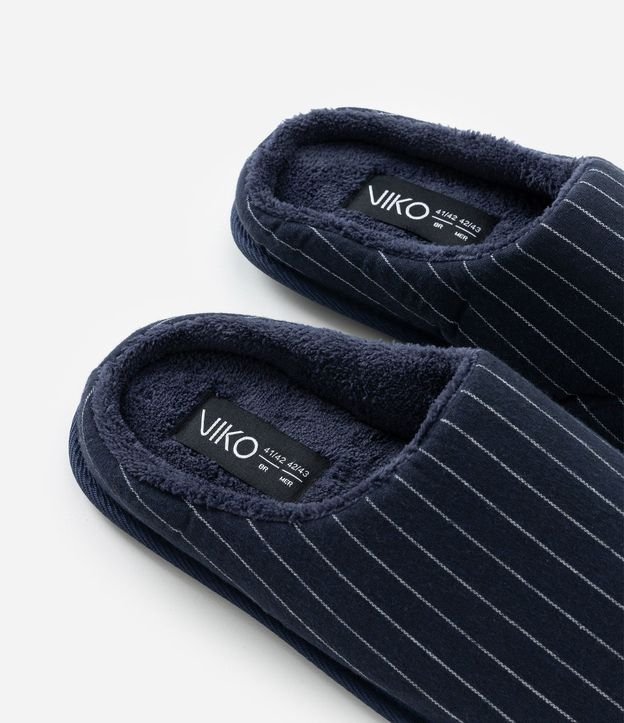 Pantufla Ojota Slipper Rayada Lisa 3