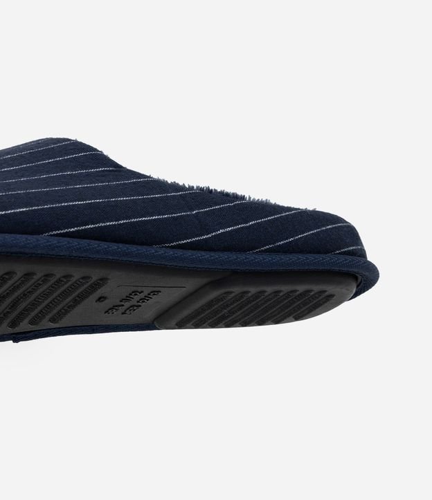 Pantufla Ojota Slipper Rayada Lisa 4