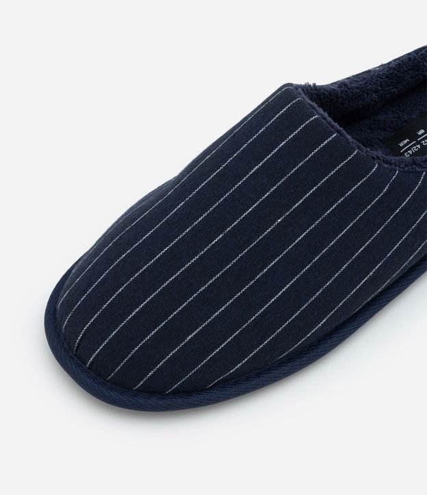 Pantufla Ojota Slipper Rayada Lisa 5