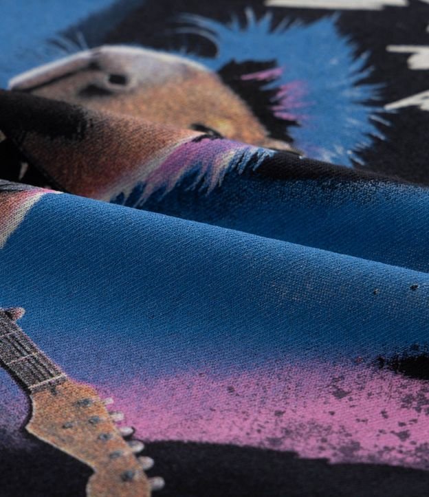 Remera Infantil con Estampado Carpincho Rock n’ Roll – Talle 5 a 14 años 3