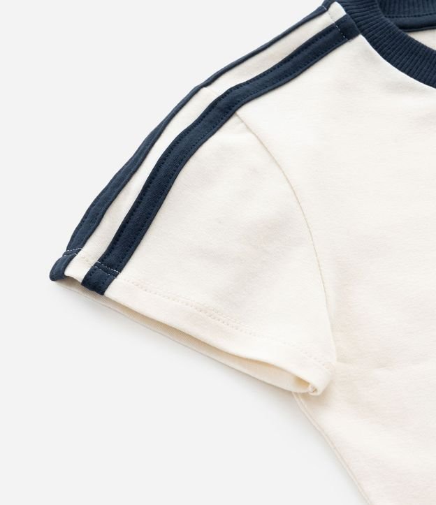 Remera Baby Look Infantil con Bordado de Lazo – Talle 5 a 14 años 5