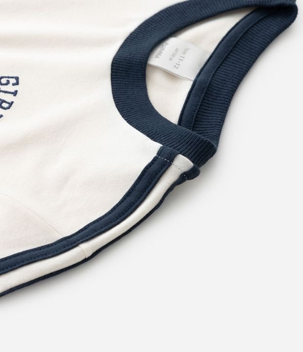 Remera Baby Look Infantil con Bordado de Lazo – Talle 5 a 14 años 6