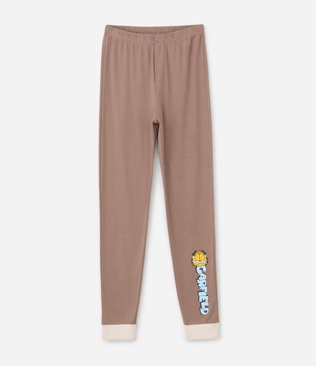 Pijama Infantil do Garfield con Mangas Contrastante – Talle 5 a 14 años 5