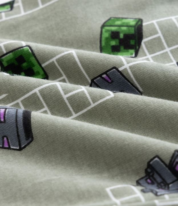 Pijama Infantil con Estampado Minecraft  – Talle 5 a 14 años 9