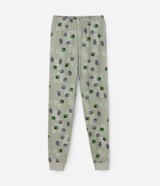 Pijama Infantil con Estampado Minecraft  – Talle 5 a 14 años 5