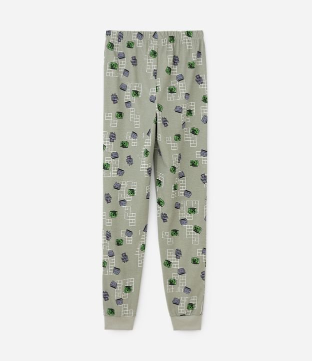 Pijama Infantil con Estampado Minecraft  – Talle 5 a 14 años 6
