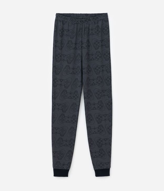 Pijama Infantil con Estampa de PlayStation – Talle 7 a 16 años 4