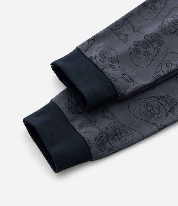 Pijama Infantil con Estampa de PlayStation – Talle 7 a 16 años 7
