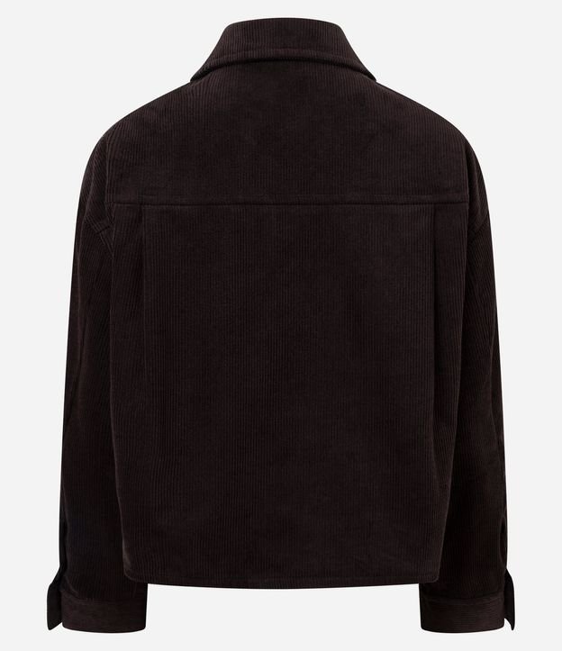 Campera en Terciopelo con Abotonado Delantero 7