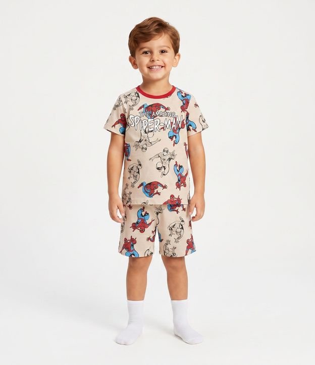 Pijama Infantil  com Estampa de Spider-Man – Talle 3 a 10 años