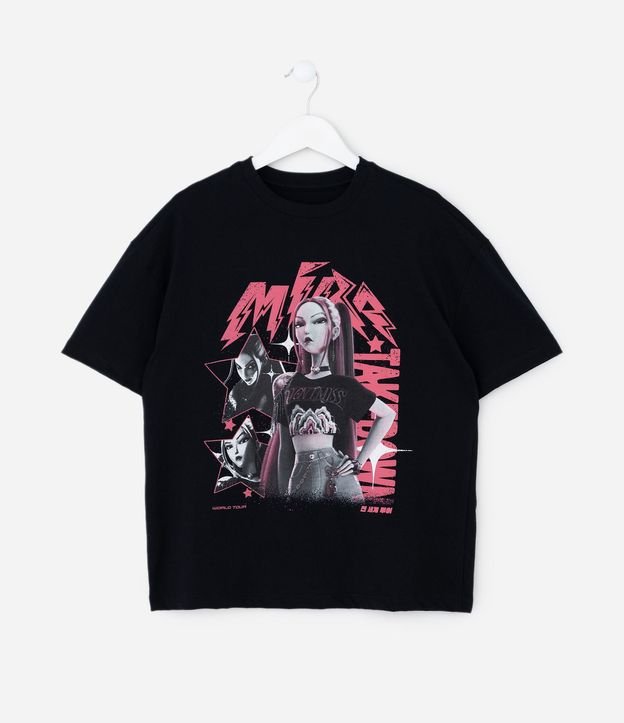 Remera Infantil con Estampado Mira Guerreras del K-pop – Talle 5 a 16 2