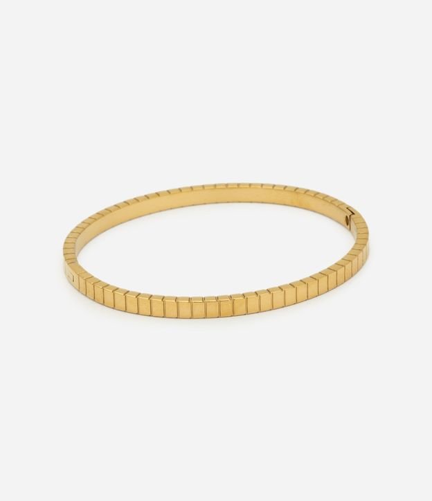 Pulsera Acero Inoxidable a Prueba de Agua con Textura Acanalada 2