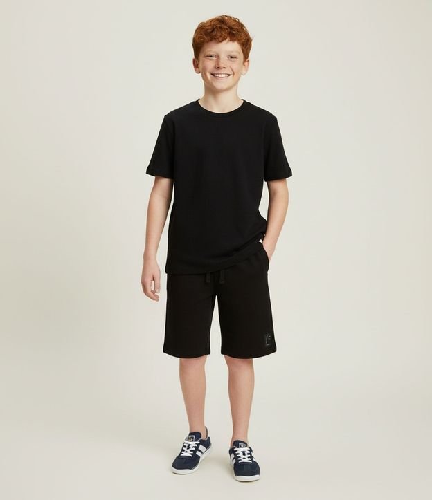Remera Infantil Texturizada con Cuello Redondo – Talle 5 a 14 años 2