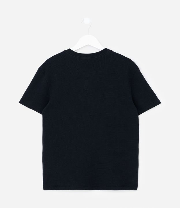 Remera Infantil Texturizada con Cuello Redondo – Talle 5 a 14 años 4