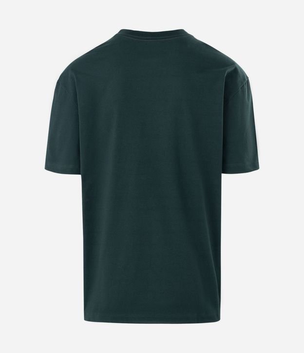 Remera Relaxed Básica en Malla 5