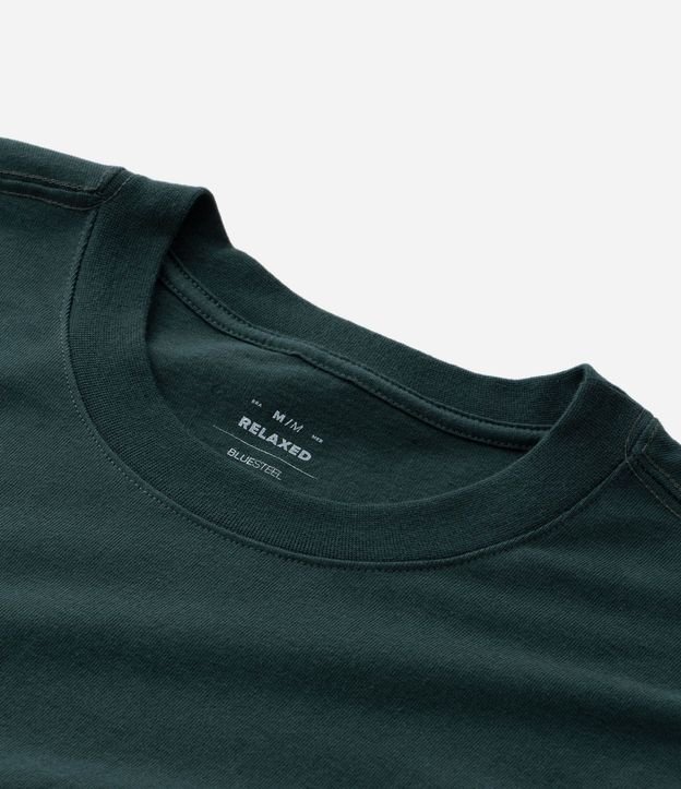 Remera Relaxed Básica en Malla 7