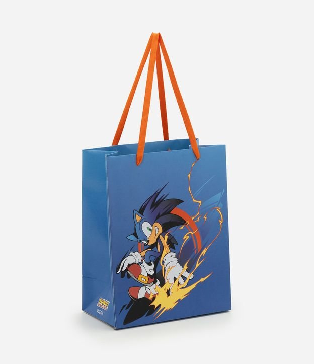 Bolsa de Regalo Pequeña con Estampado Sonic