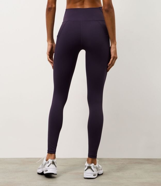 Calca Legging Deportiva en Microfibra con Bolsillos 4